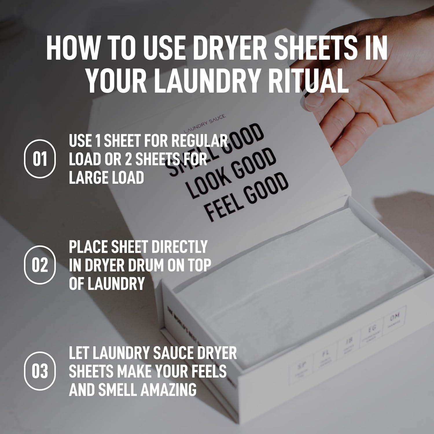 image:imageLaundry Sauce Laundry Dryer Sheets Siberian Pine Luxury Fragrance Contains Essential Oils Softens Fabric Removes Static Cling EcoFriendly Packaging Travel Friendly 69 CountSiberian Pine