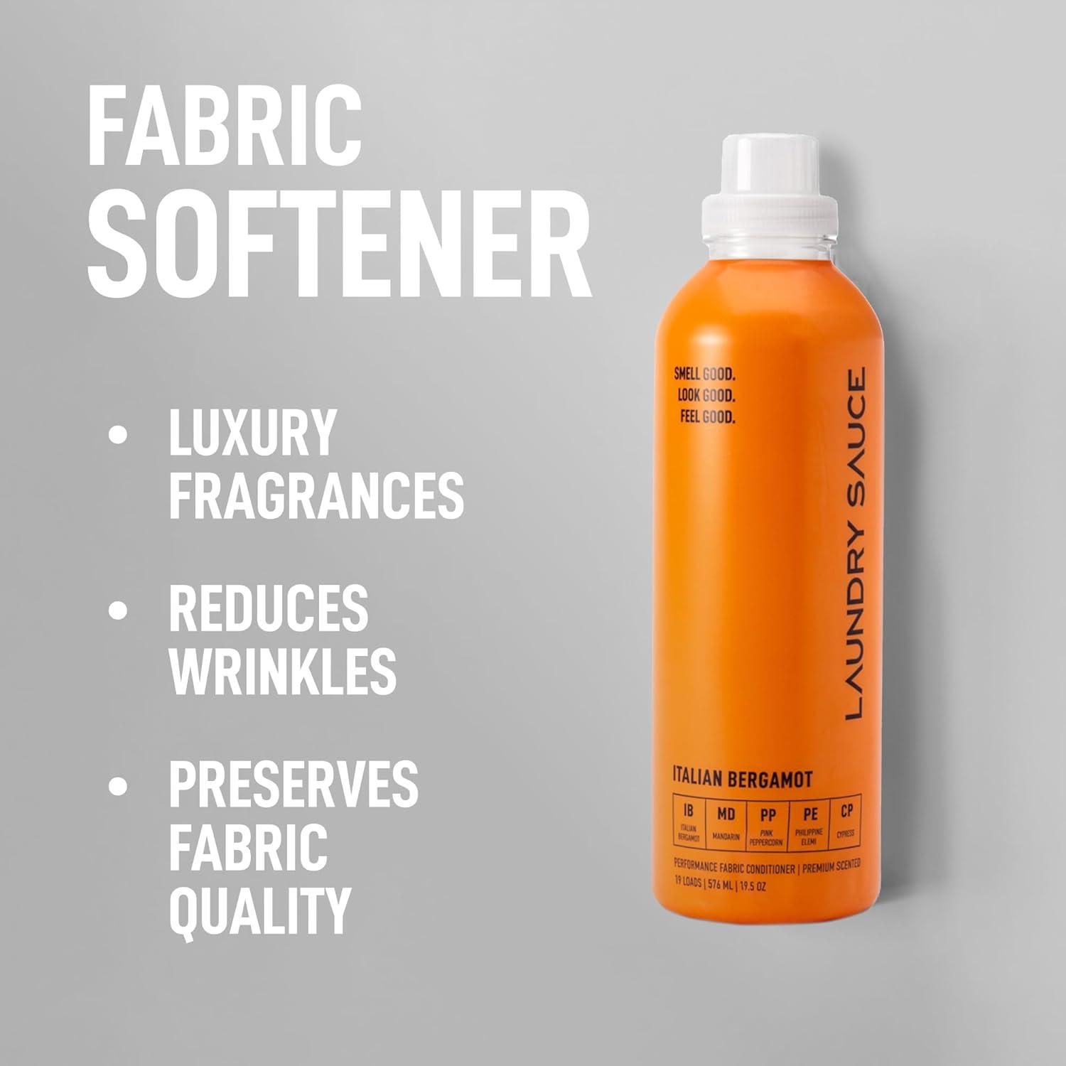 image:imageLaundry Sauce Laundry Fabric Softener Egyptian Rose Luxury Fragrance Softens amp Preserves Fabric Reduces Wrinkles 19 Fl OzItalian Bergamot