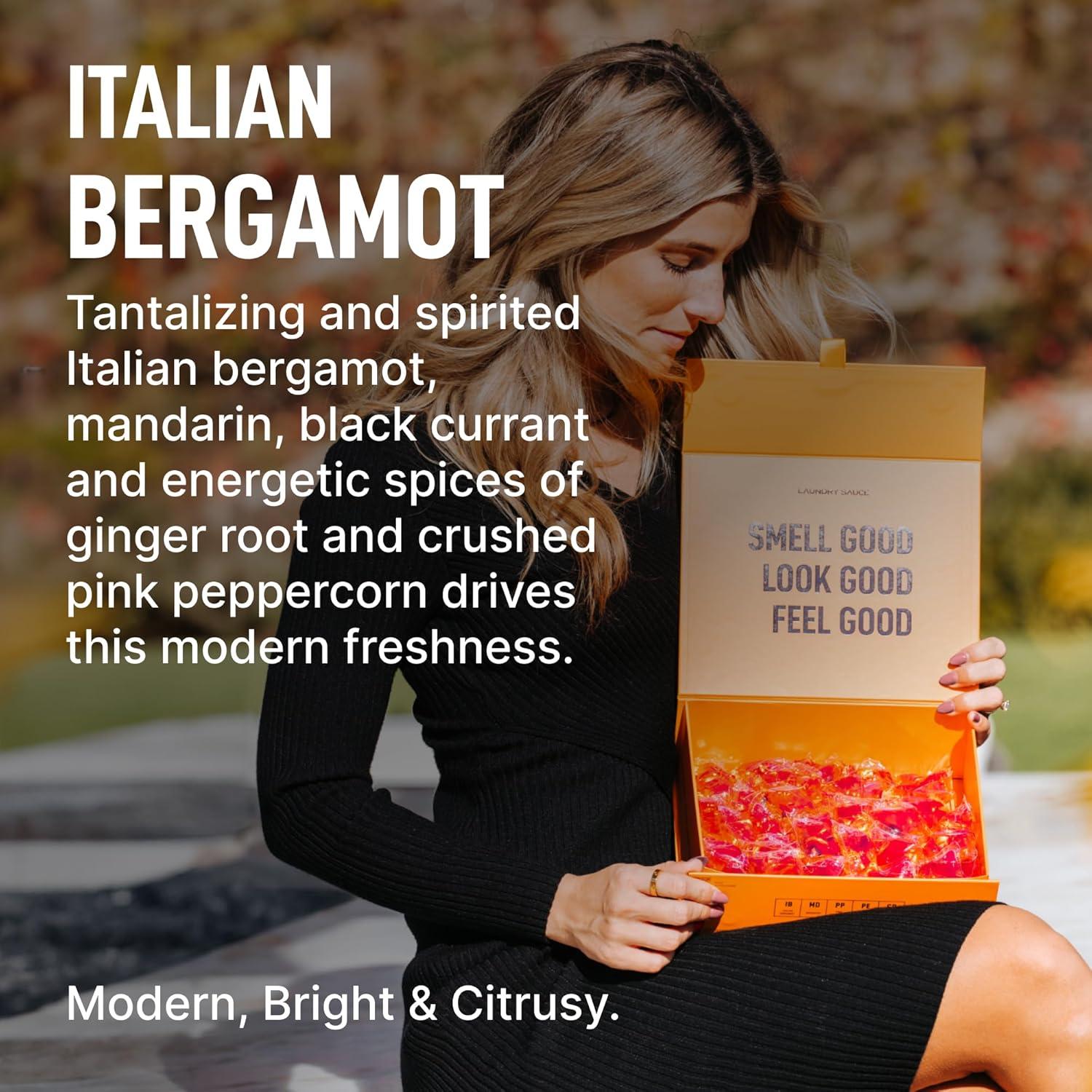 image:imageLaundry Sauce Signature Bundle French Saffron Scented Laundry Detergent Pods amp Scent Booster Fabric Softener Dryer Sheets Fabric Protection Essential Oils Long Lasting Luxury FragranceItalian Bergamot