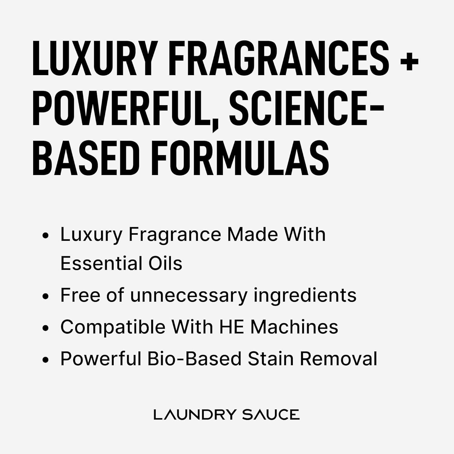 image:imageLaundry Sauce Signature Bundle French Saffron Scented Laundry Detergent Pods amp Scent Booster Fabric Softener Dryer Sheets Fabric Protection Essential Oils Long Lasting Luxury FragranceEgyptian Rose
