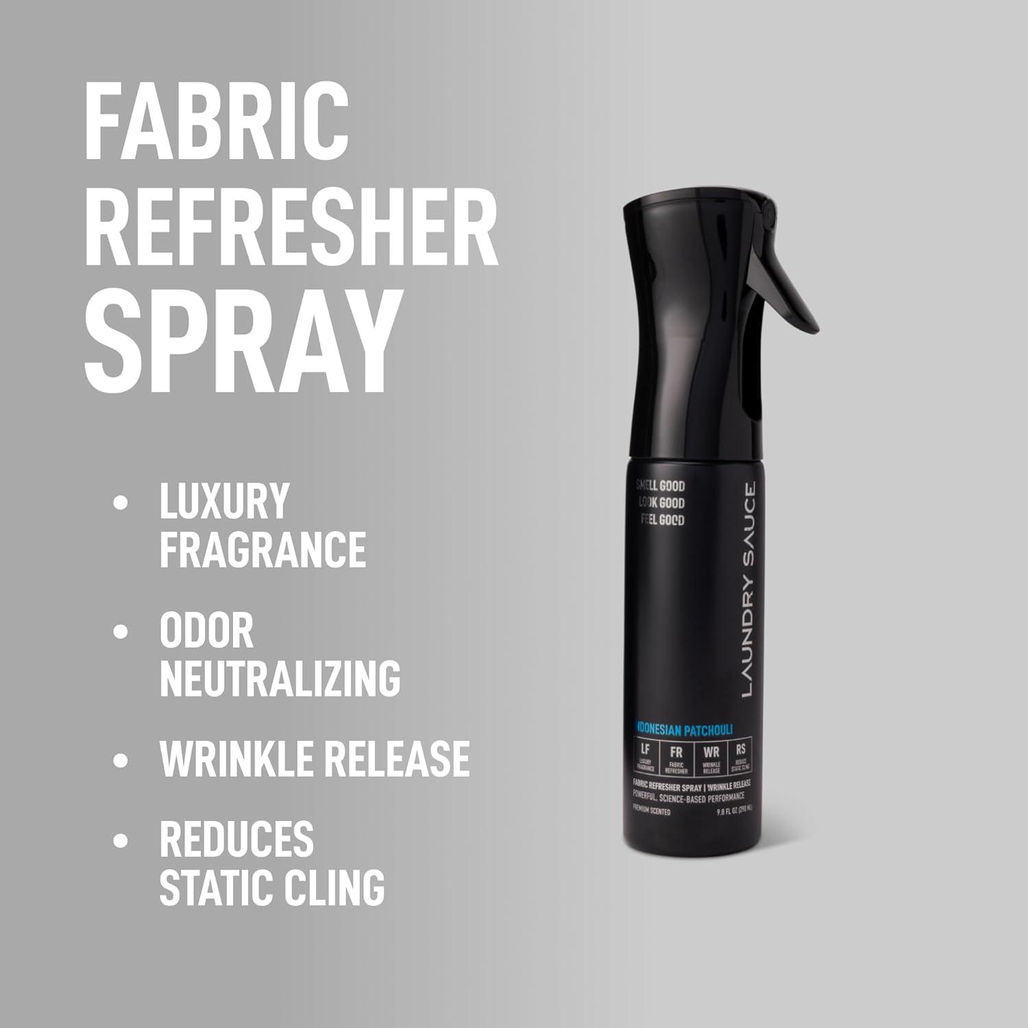 image:imageLaundry Sauce Fabric Refresher Spray Australian Sandalwood OdorFighting Fabric Refresher Fragrance and Laundry Scent 98 fl ozIndonesian Patchouli