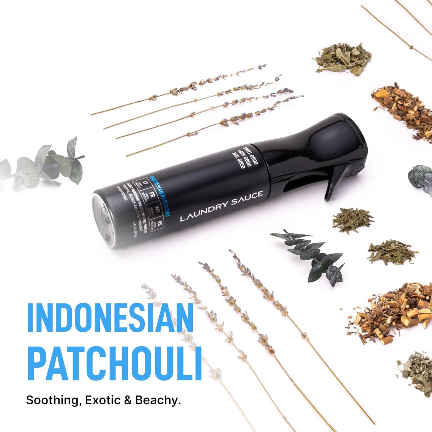 image:imageLaundry Sauce Fabric Refresher Spray Australian Sandalwood OdorFighting Fabric Refresher Fragrance and Laundry Scent 98 fl ozIndonesian Patchouli