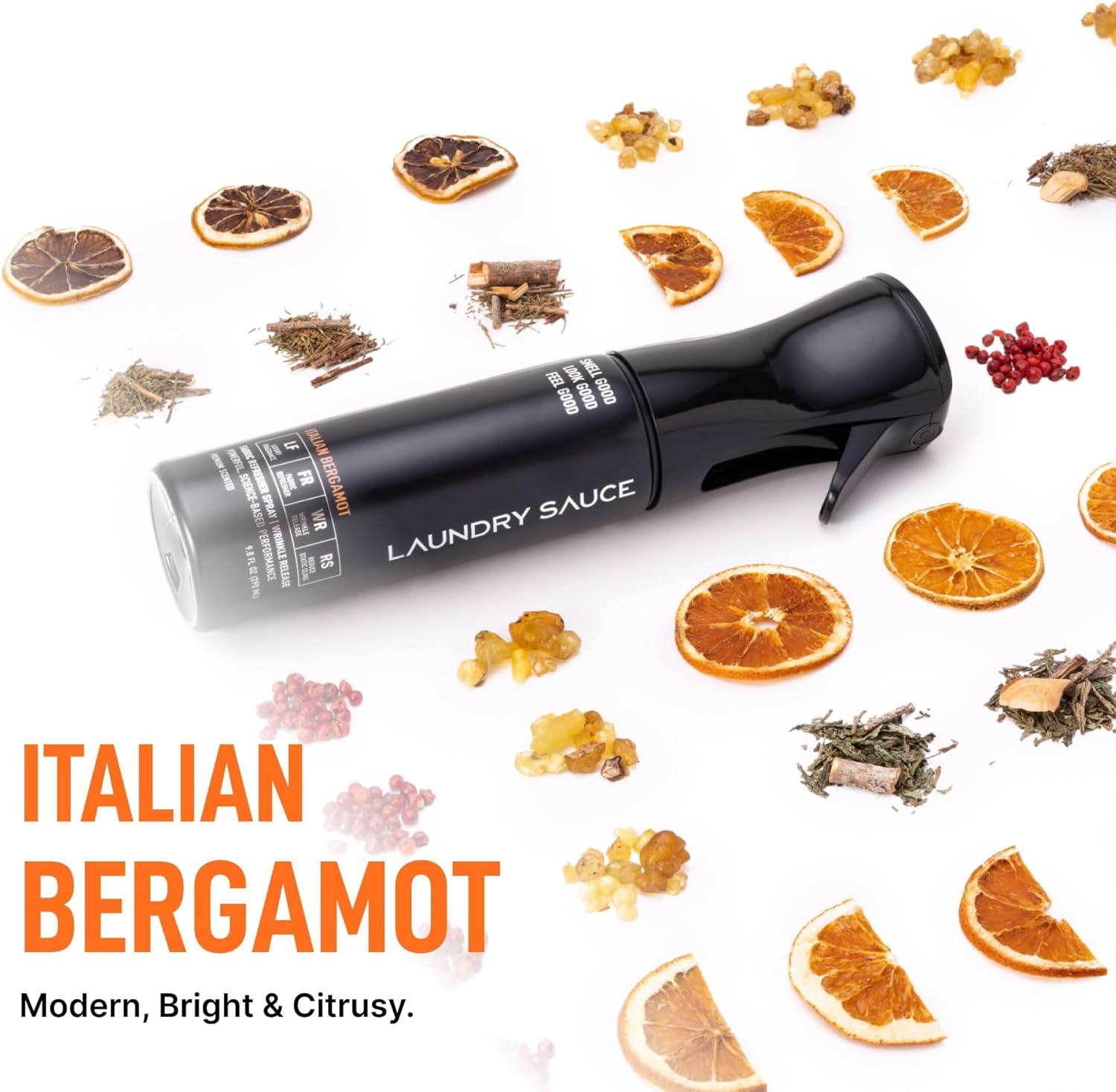 image:imageLaundry Sauce Fabric Refresher Spray Australian Sandalwood OdorFighting Fabric Refresher Fragrance and Laundry Scent 98 fl ozItalian Bergamot