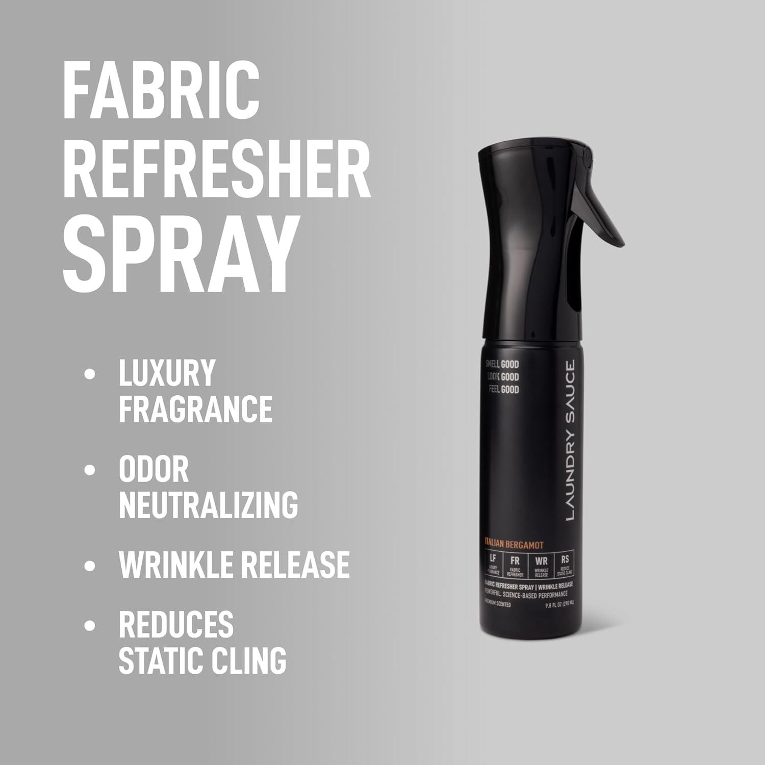 image:imageLaundry Sauce Fabric Refresher Spray Australian Sandalwood OdorFighting Fabric Refresher Fragrance and Laundry Scent 98 fl ozItalian Bergamot