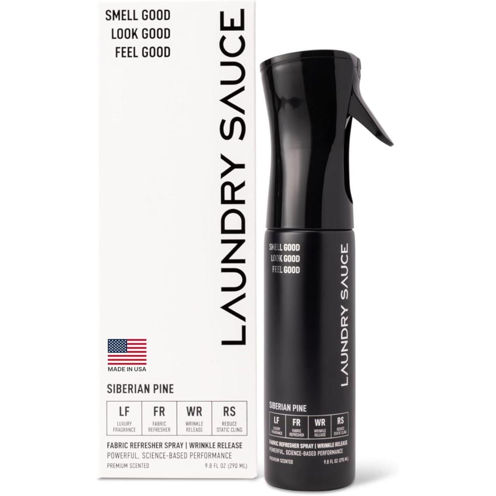 image:imageLaundry Sauce Fabric Refresher Spray Australian Sandalwood OdorFighting Fabric Refresher Fragrance and Laundry Scent 98 fl ozSiberian Pine
