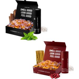image:imageLaundry Sauce  02 Sets of Luxury Scented Laundry Detergent Pods amp Scent Booster Bundle Australian Sandalwood and French Saffron Premium Laundry Washing Pods with HighEnd Sophisticated Fragrances