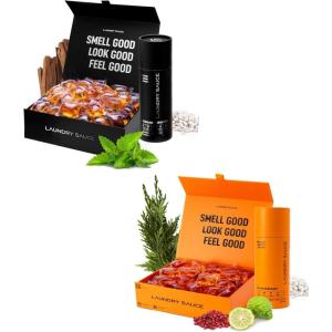image:imageLaundry Sauce  02 Sets of Luxury Scented Laundry Detergent Pods amp Scent Booster Bundle Australian Sandalwood and Italian Bergamot Premium Laundry Washing Pods with HighEnd Sophisticated Fragranc