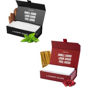 image:imageLaundry Sauce  02 Sets of Luxury Scented Laundry Dryer Sheets Bundle Australian Sandalwood and French Saffron Premium Dryer Sheets with HighEnd Sophisticated Fragrances