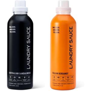 image:imageLaundry Sauce  02 Sets of Luxury Scented Laundry Fabric Softener Bundle Australian Sandalwood and Italian Bergamot Premium Laundry Fabric Softener with HighEnd Sophisticated Fragrances