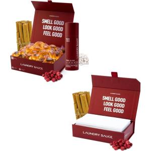 image:imageLaundry Sauce Bundle Set Luxury Scented Detergent Pods amp Scent Booster Bundle and Dryer Sheets Sophisticated Fragrances French Saffron