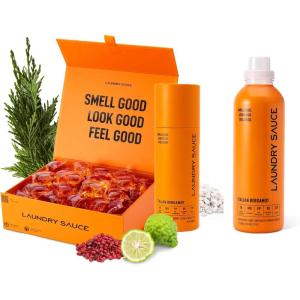 image:imageLaundry Sauce Bundle Set Luxury Scented Detergent Pods amp Scent Booster Bundle and Fabric Softener Sophisticated Fragrances Italian Bergamot