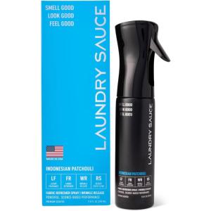 image:imageLaundry Sauce Fabric Refresher Spray Australian Sandalwood OdorFighting Fabric Refresher Fragrance and Laundry Scent 98 fl ozIndonesian Patchouli
